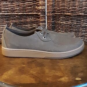 LL Bean Campside 2 Eye Canvas Sneakers Men's 11 Brown Boat Shoes Casual Gorpcore